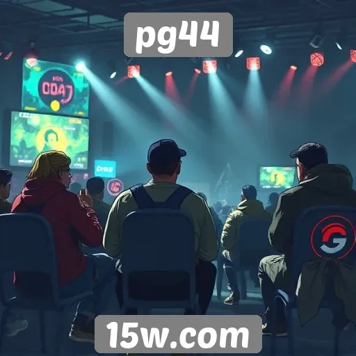 Evolução da comunidade de jogadores no pg44